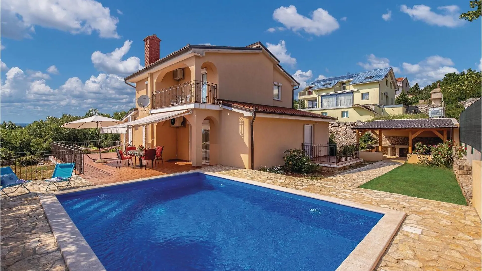 Awesome Home In Smrika With Outdoor Swimming Pool